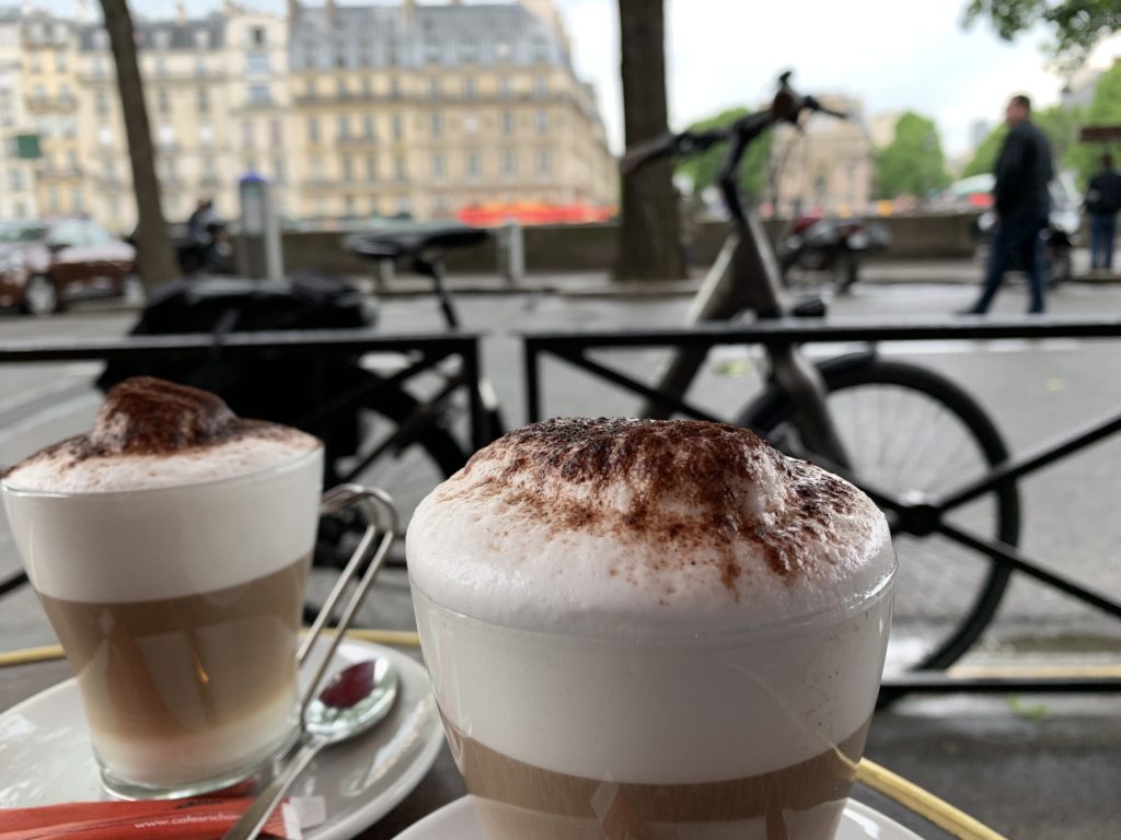 Cafe at Ile de la Cite