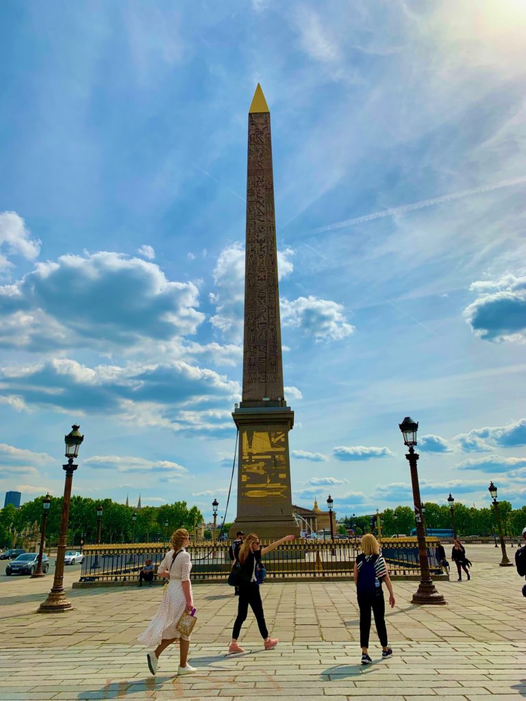 Obelisk at Place De La Concorde