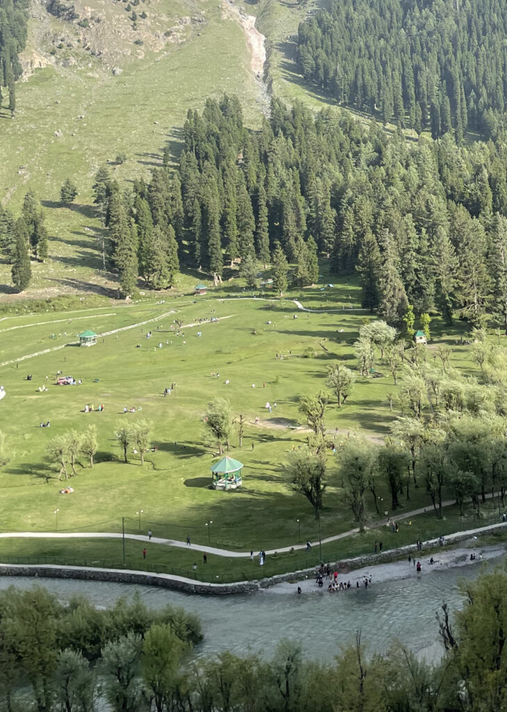 Betab valley top view