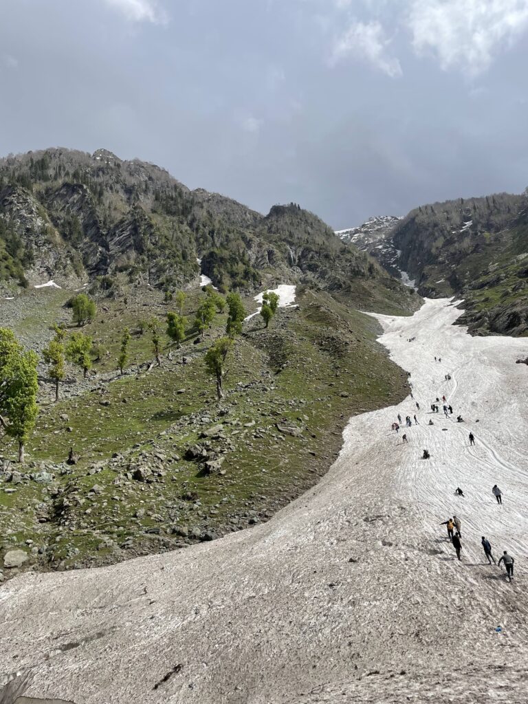 Chandanwari in kashmir