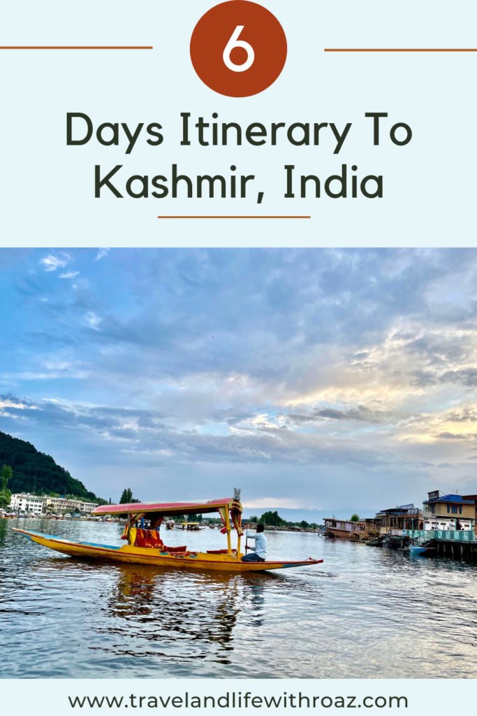 An Easy 6 Days Trip To Kashmir With Family