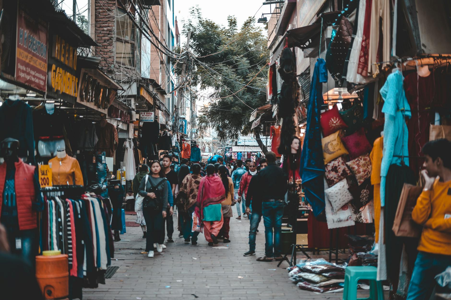 people walking on street