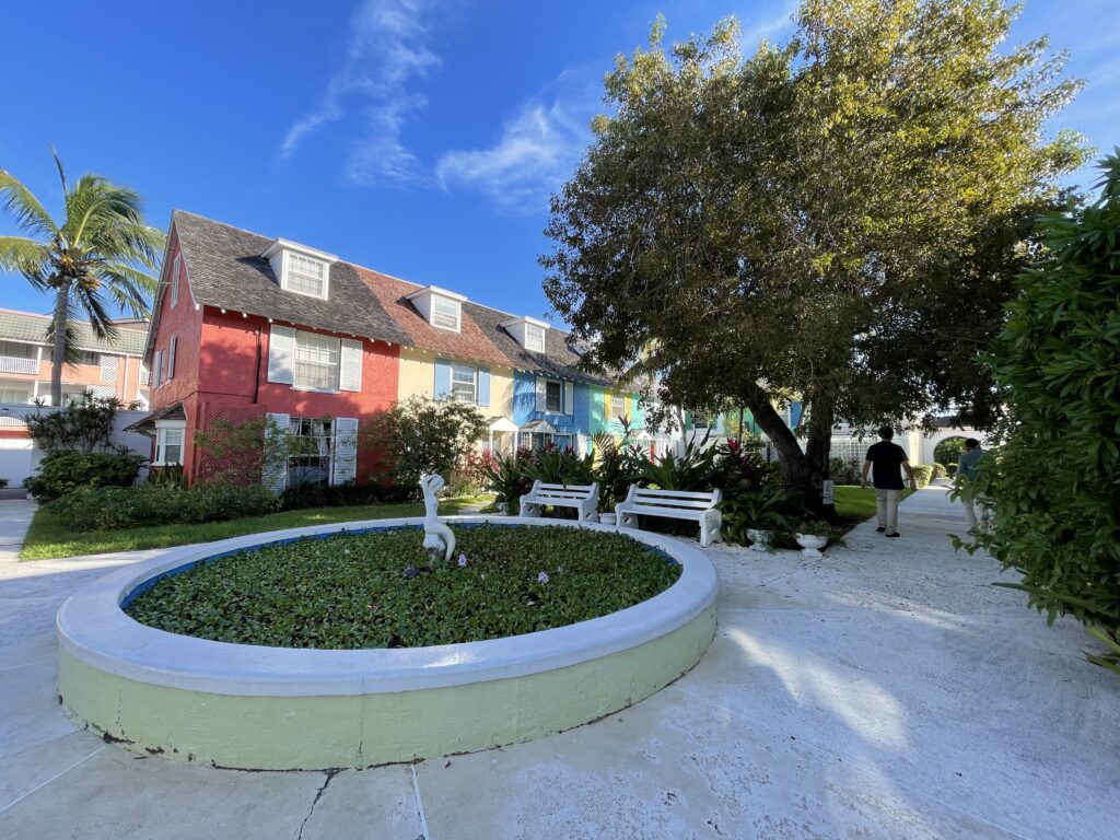 House complex in Nassau, Bahamas