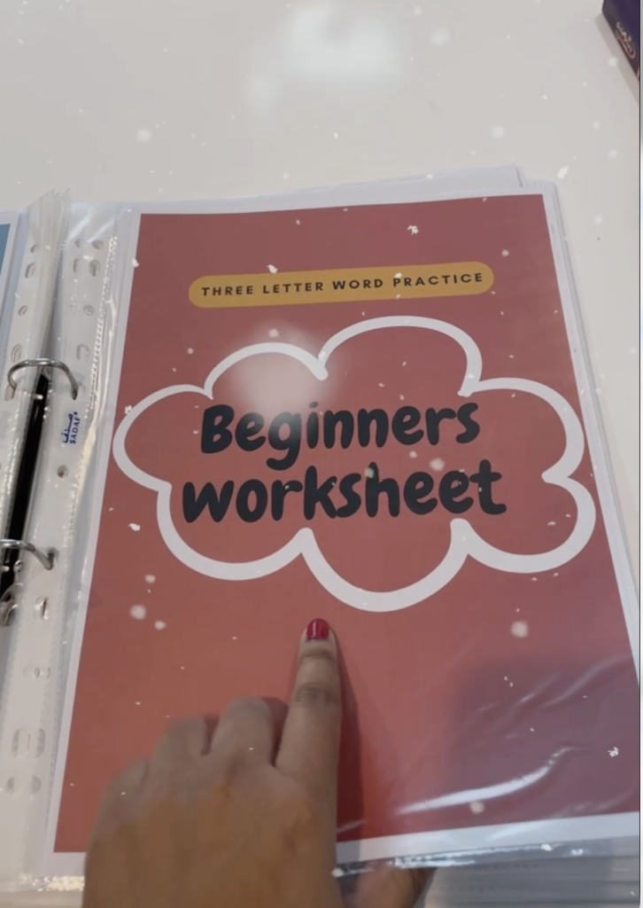 Three letter word worksheets for kids 3-4 years old