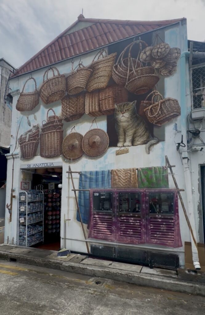 Mural in Kampong Glam. Singapore