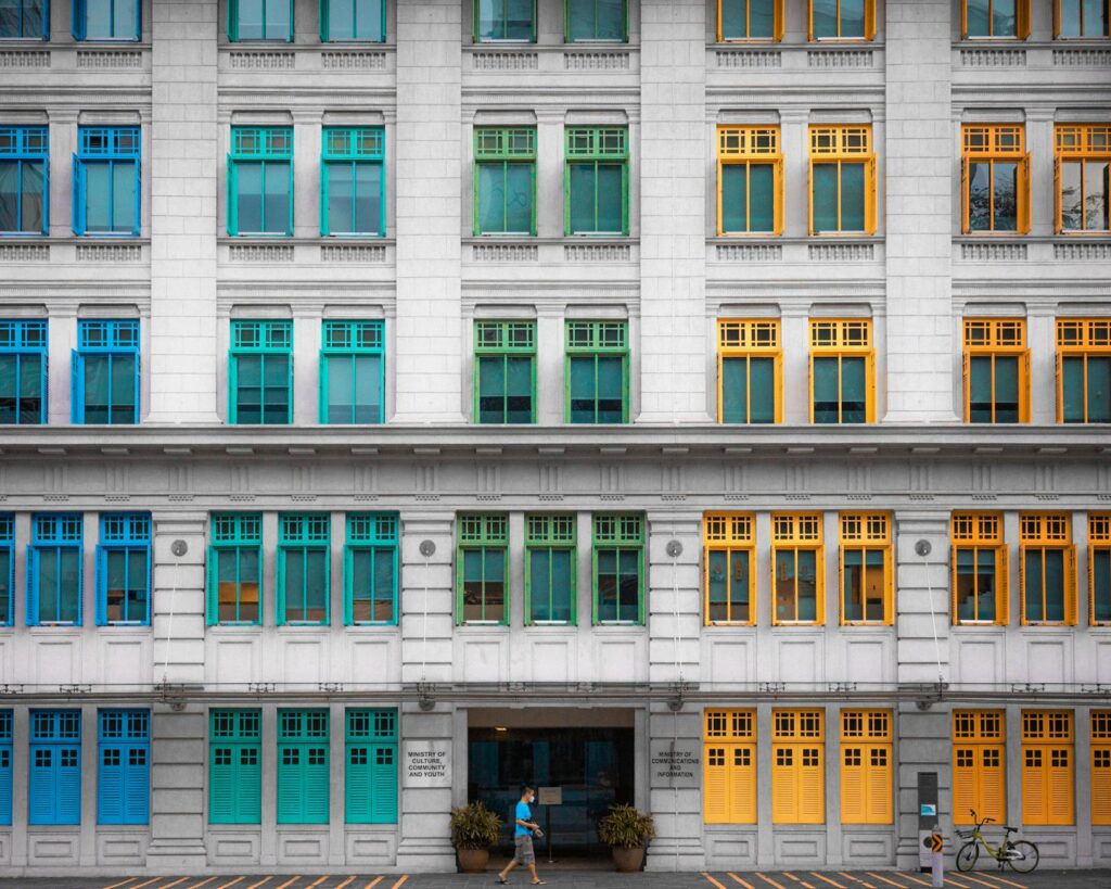 old hill street police station in singapore